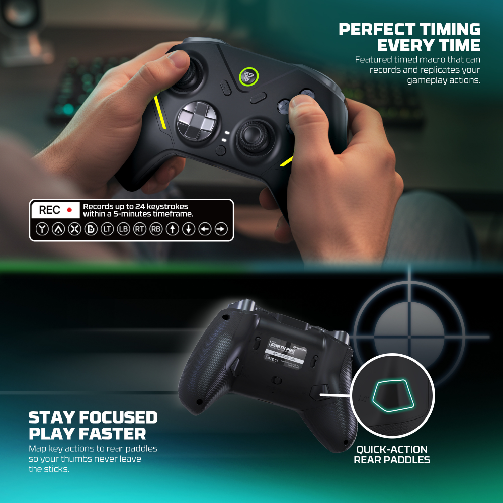 Joypad wireless Fantech WGP18 ZENITH PRO crni