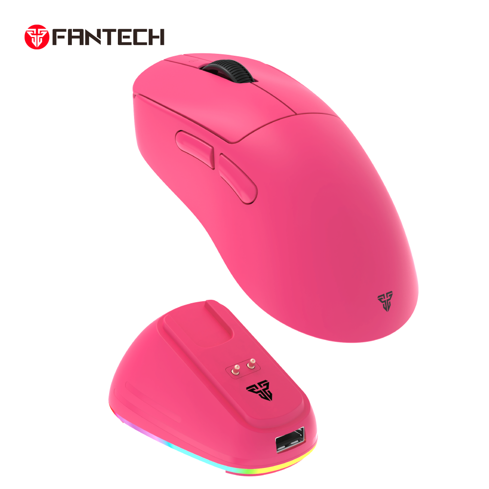Mis Wireless Gaming Fantech WG14E Yari E pink