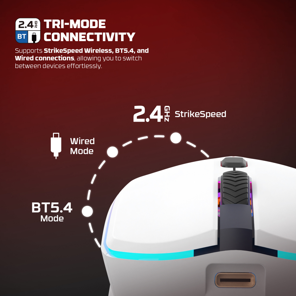 Mis Wireless Gaming Fantech WG7V2RD Crypto II crni