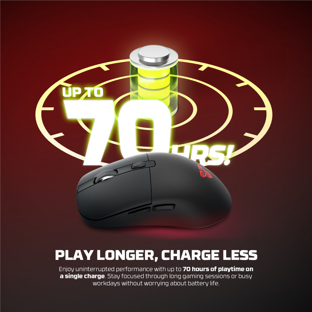 Mis Wireless Gaming Fantech WG9RD Kanata plavi