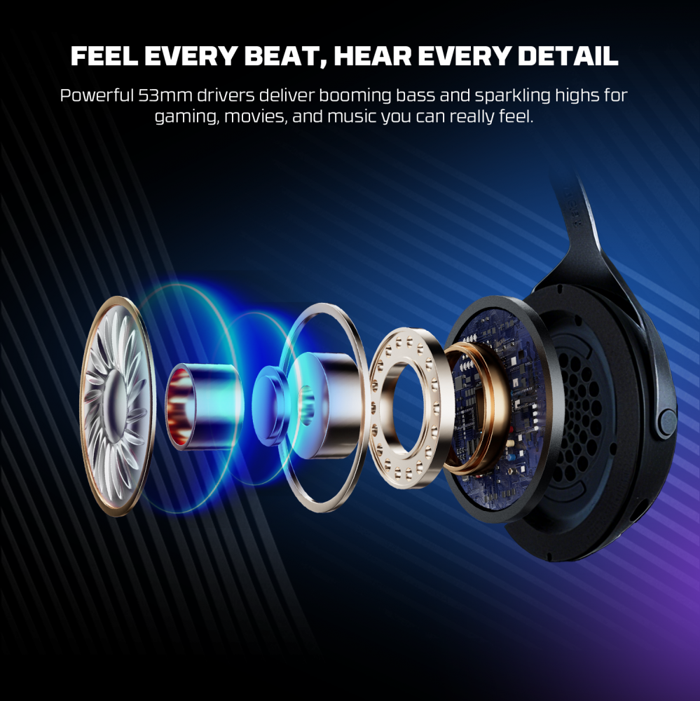 Bluetooth slusalice Fantech WHG07 Orbita crne