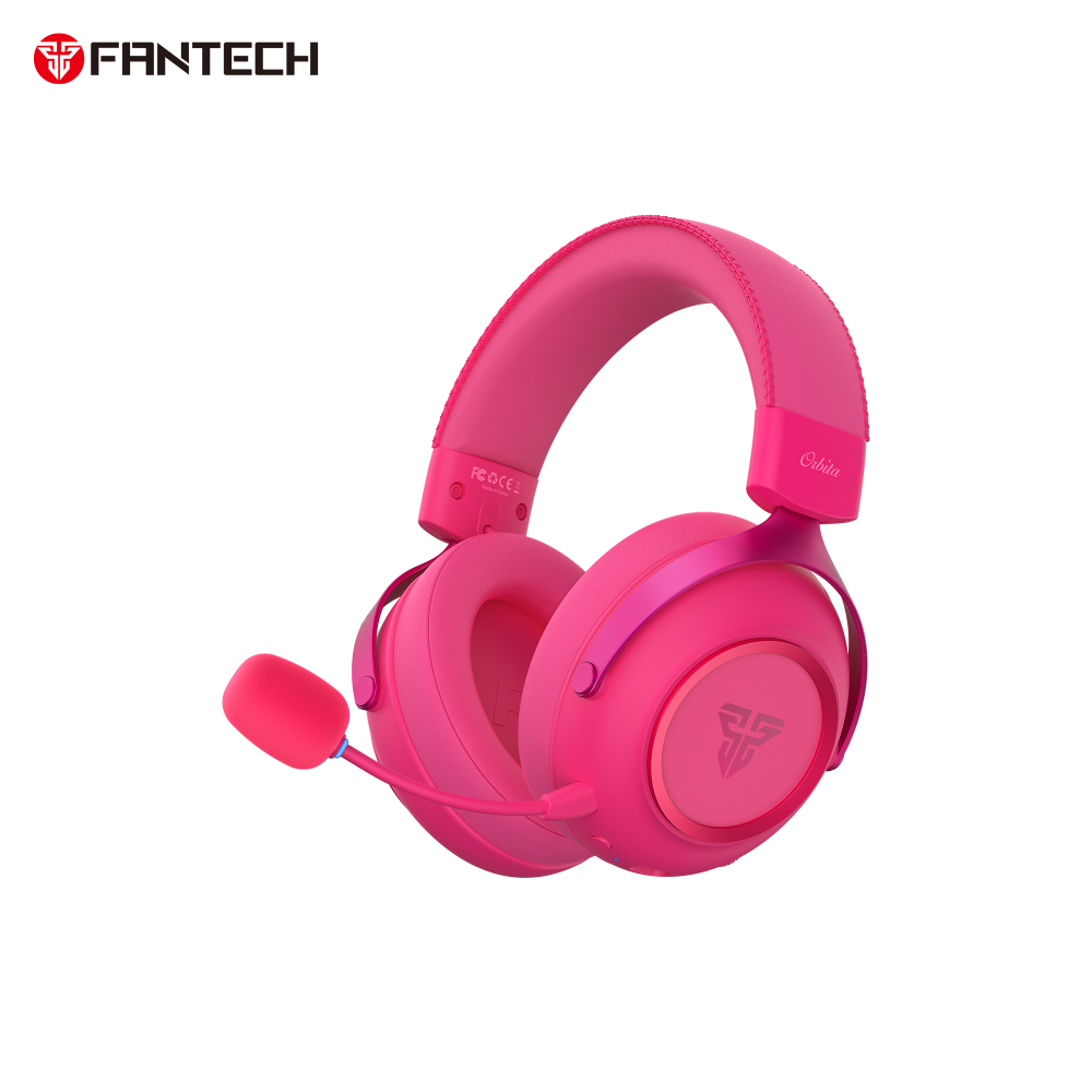 Bluetooth slusalice Fantech WHG07 Orbita pink