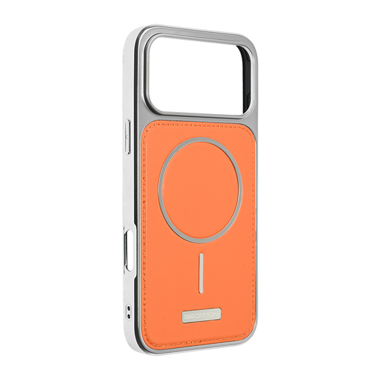 Torbica Magsafe Urban Leather za iPhone 17 Pro Max 6.9 narandzasta