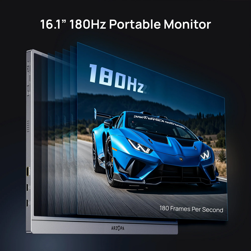 Eksterni prenosni monitor Arzopa Z3FC (sa futrolom) 16,1 inch Grey 2K sRGB100 180hz