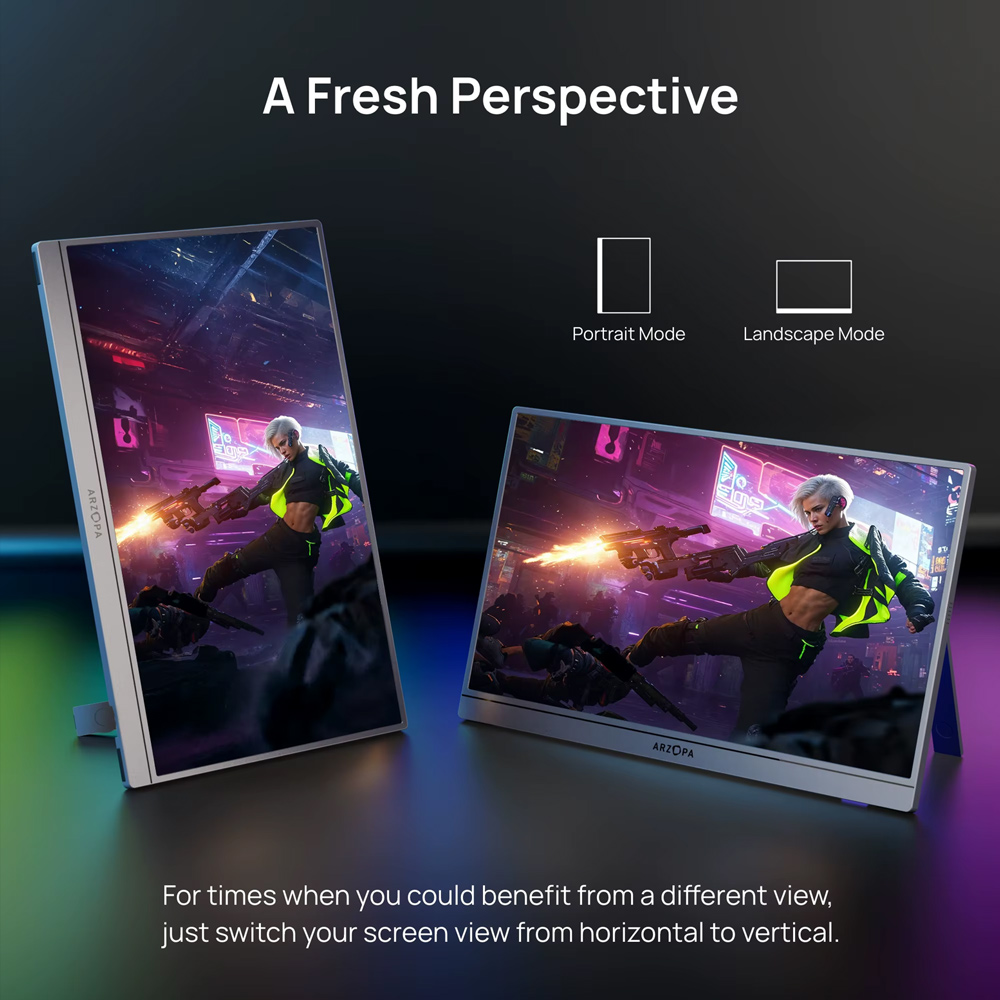 Eksterni prenosni monitor Arzopa Z3FC (sa futrolom) 16,1 inch Grey 2K sRGB100 180hz