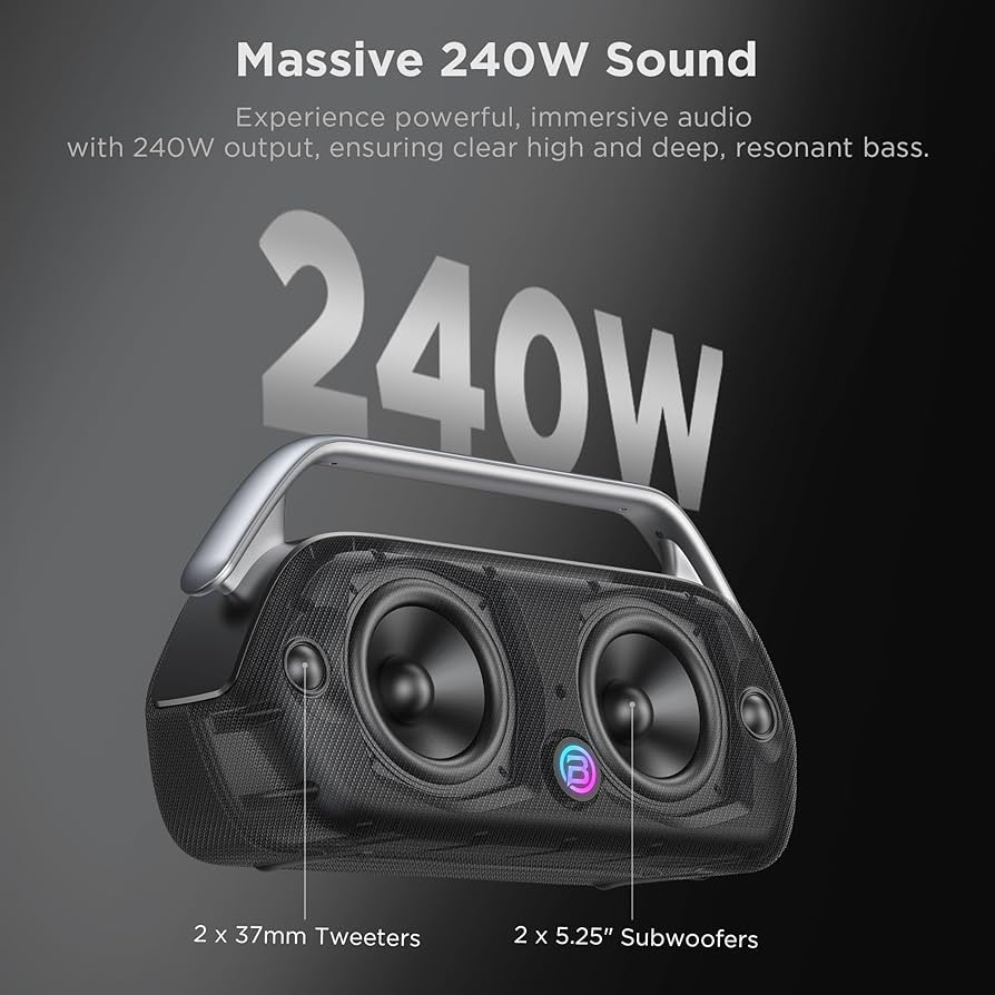 Bluetooth zvucnik BUGANi Boost Max BS12302 crni