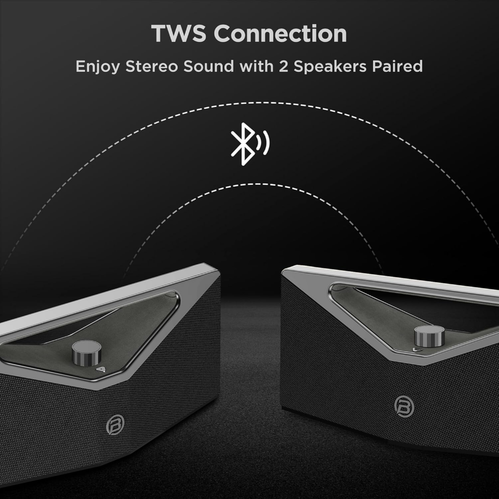 Bluetooth zvucnik BUGANi Brief Pro BS12303 crno-sivi