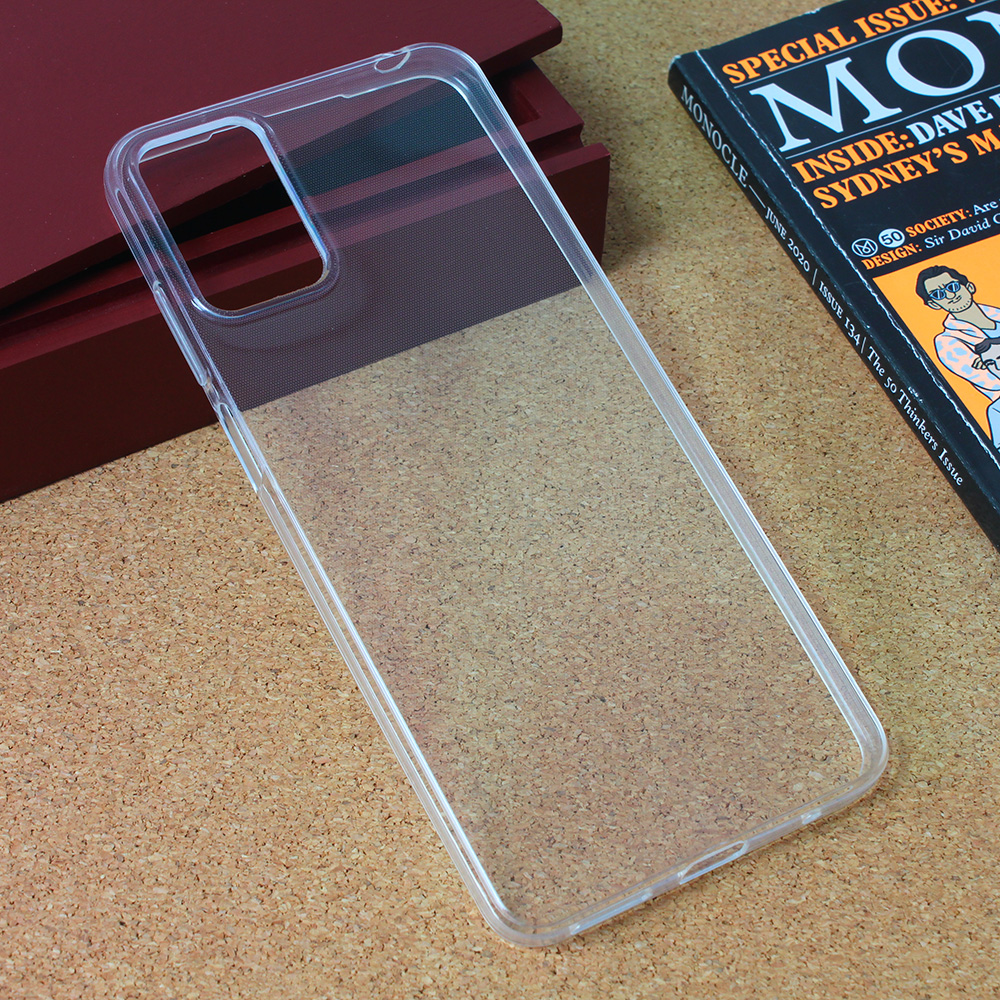 Torbica silikonska Ultra Thin za Motorola Moto E22 transparent