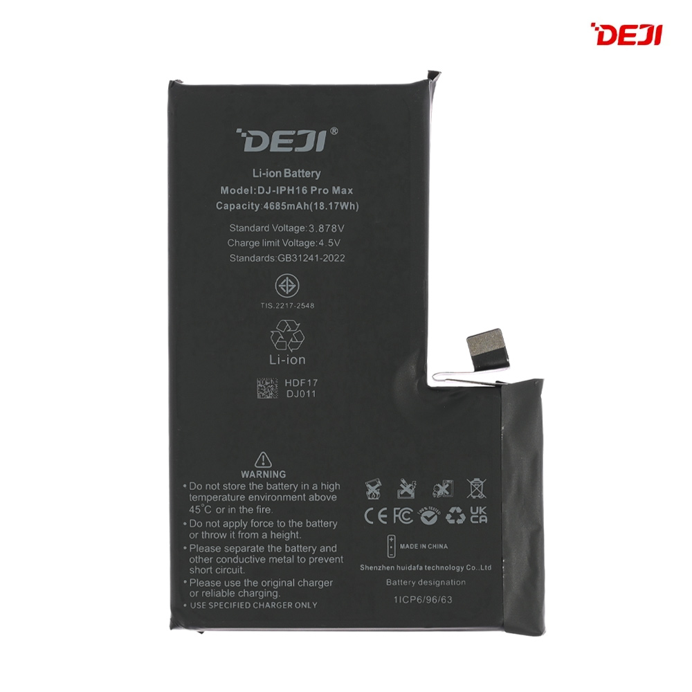 Baterija Deji Normal za iPhone 16 Pro Max (4685mAh)HC