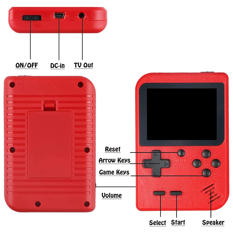 Konzola za igranje Gameboy SUP500 plava