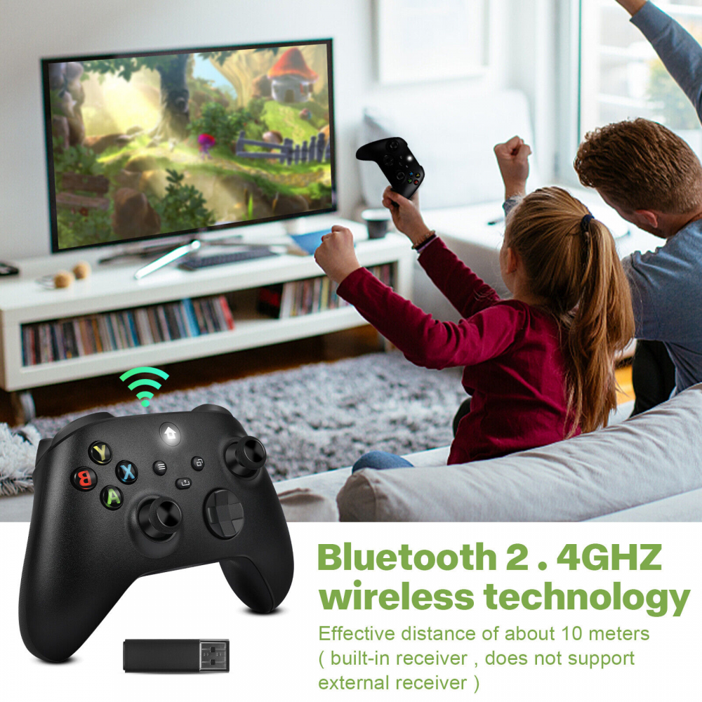 Joypad WIFI kontroler za XBOX One, XBOX X series, PC Windows, PS 3 crni