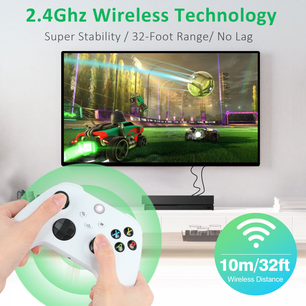 Joypad WIFI kontroler za XBOX One, XBOX X series, PC Windows, PS 3 crni
