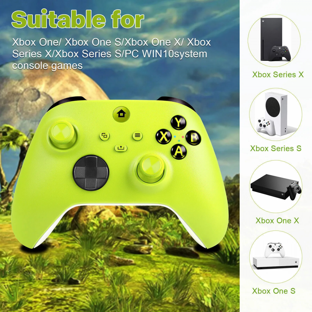 Joypad WIFI kontroler za XBOX One, XBOX X series, PC Windows, PS 3 zeleni