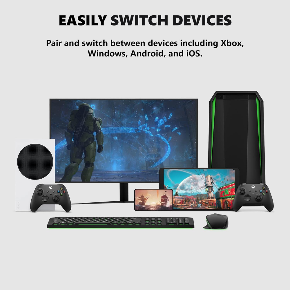 Joypad WIFI kontroler za XBOX One, XBOX X series, PC Windows, PS 3 zeleni