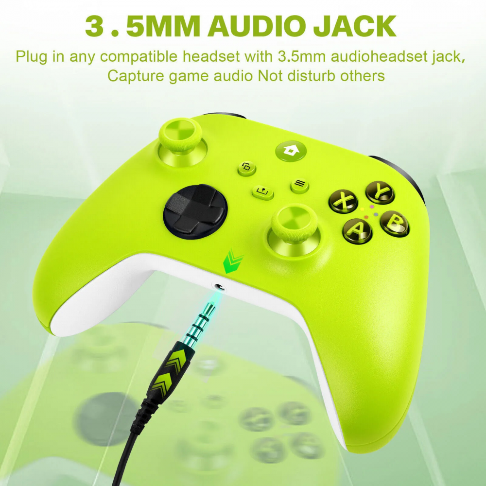 Joypad WIFI kontroler za XBOX One, XBOX X series, PC Windows, PS 3 zeleni