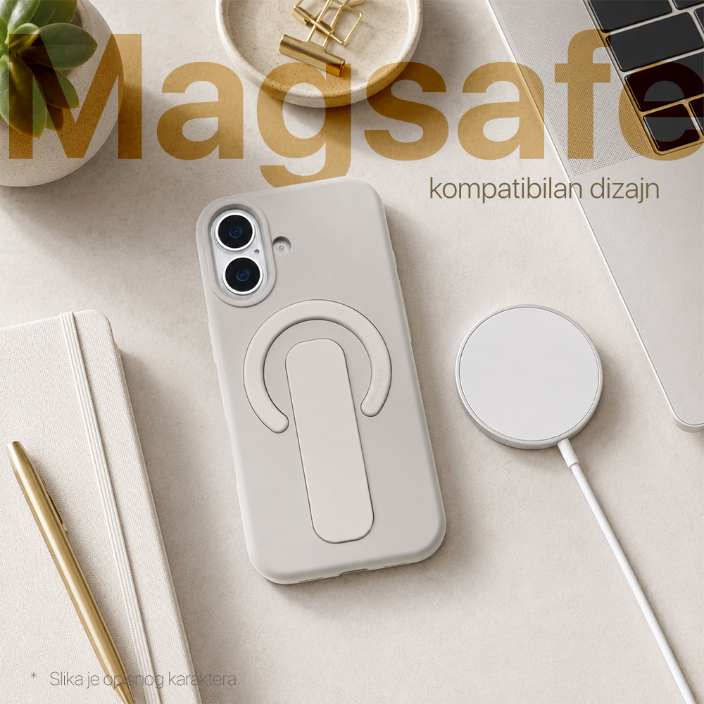 Torbica Magsafe Premium za Samsung S938B Galaxy S25 Ultra narandzasta