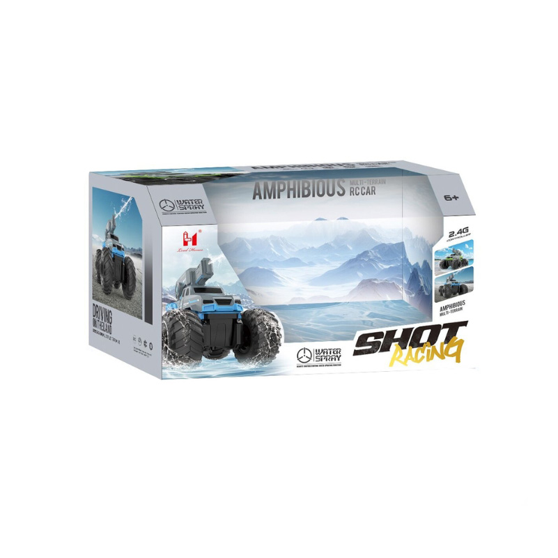 RC off road auto koji ispaljuje vodu na daljinsko upravljanje JWD C072 2.4Gh crno plavo