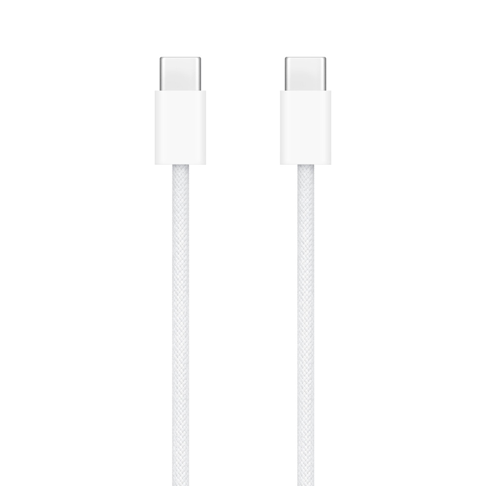 Data kabl L za iPhone 15-17 60W Type C na Type C beli 1m