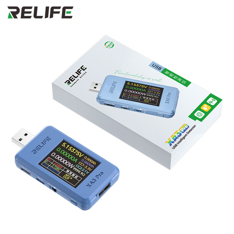 Multifunkcionalni digitalni USB smart tester RELIFE XA3 Pro