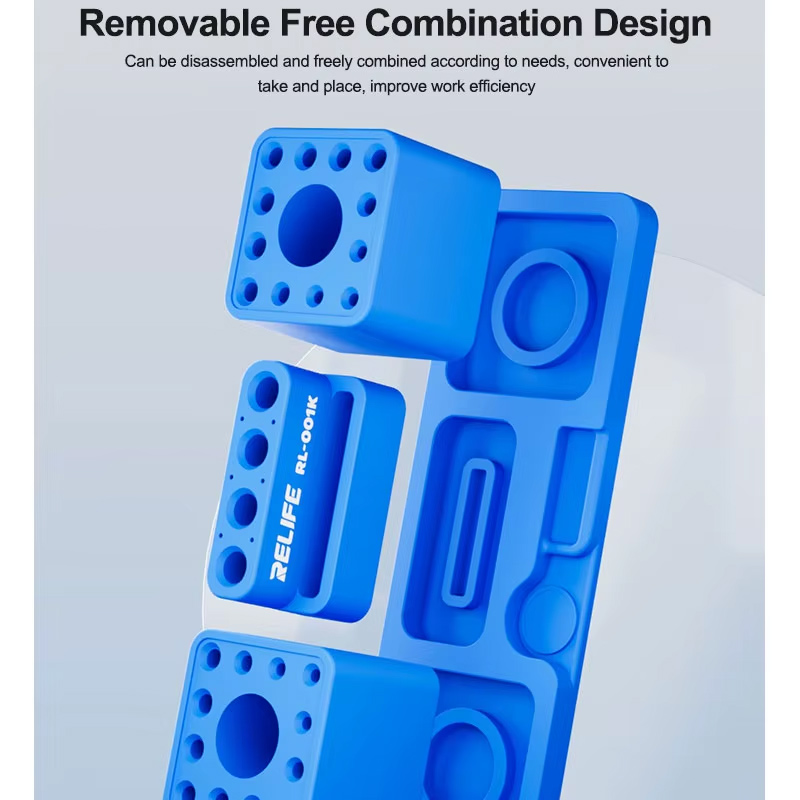 Stalak za alate RELIFE RL-001K Silicone all in one plavi