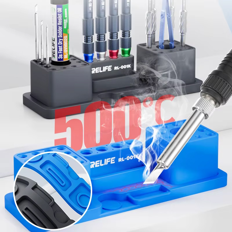 Stalak za alate RELIFE RL-001K Silicone all in one tamno sivi