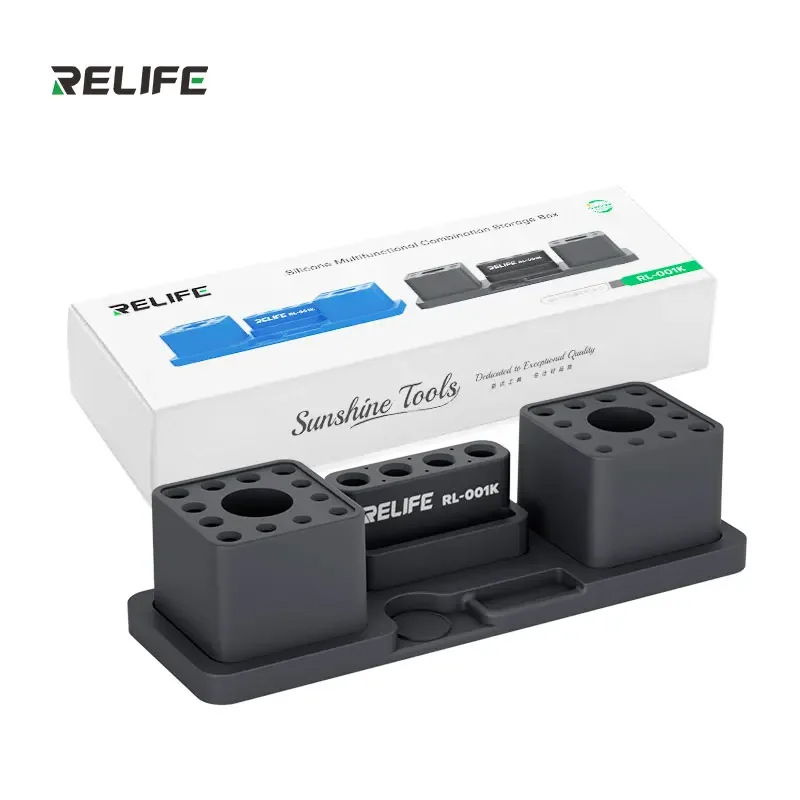Stalak za alate RELIFE RL-001K Silicone all in one tamno sivi