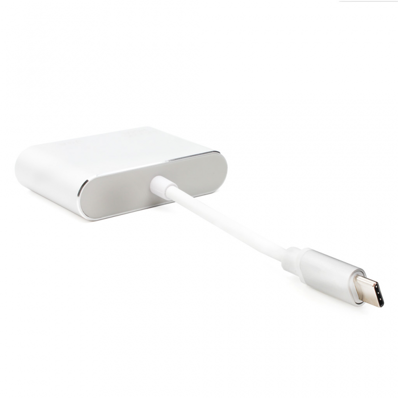 Adapter TYPE C na HDMI + VGA JWD-T6