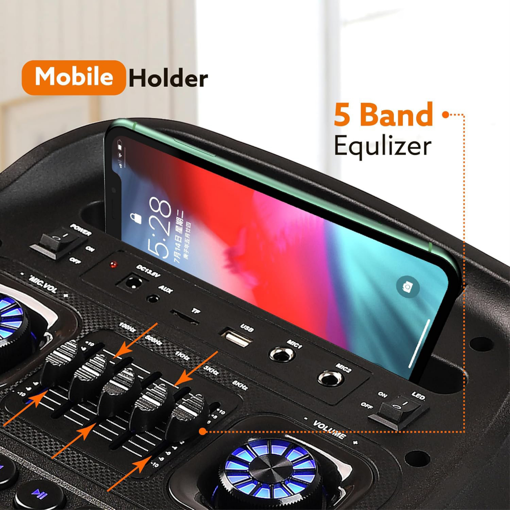 Bluetooth zvucnik JWD DR-1028 RGB