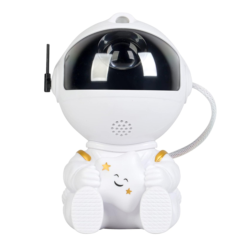 Astronaut projektor lampa F3 JWD bela