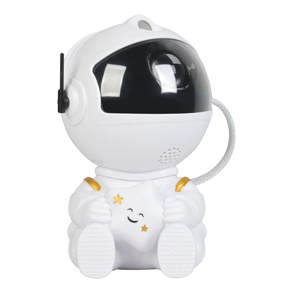 Astronaut projektor lampa F3 JWD bela