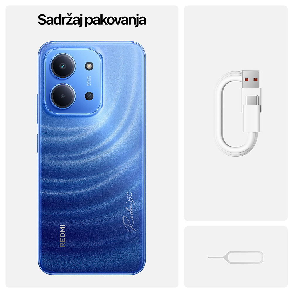 Mobilni telefon Xiaomi Redmi 15C 4GB/256GB plavi