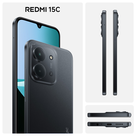 Mobilni telefon Xiaomi Redmi 15C 4GB/256GB crni