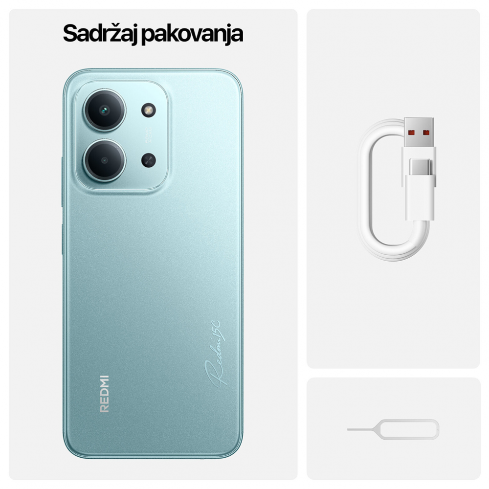 Mobilni telefon Xiaomi Redmi 15C 4GB/256GB zeleni