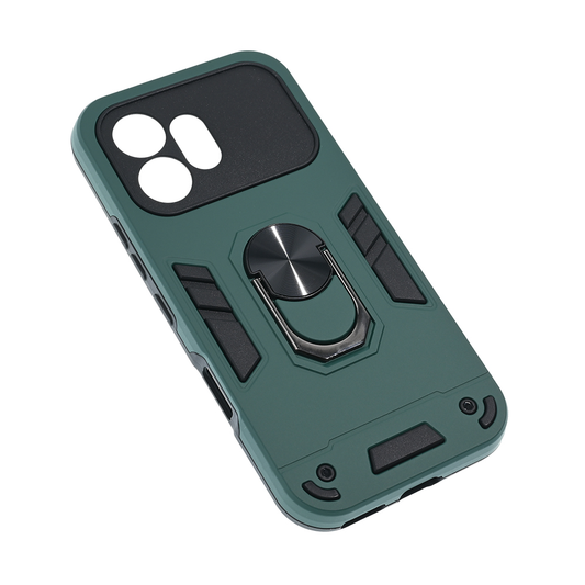 Torbica Hard Ring za Honor 600 tamno zelena