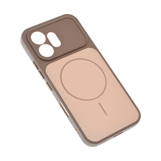 Torbica Magsafe Matte Line Lite za Honor 600 braon