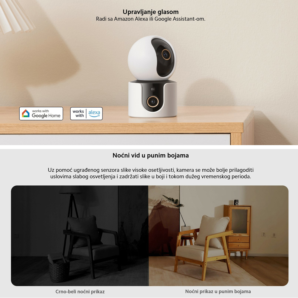 Kucna sigurnosna kamera Xiaomi Mi Smart C500 EU
