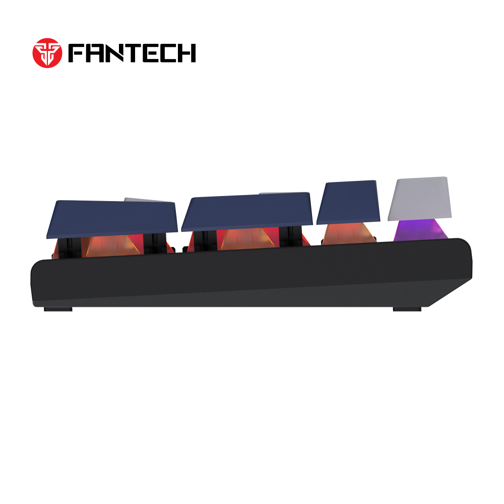 Tastatura Mehanicka Gaming Fantech MK878S RGB Atom 104S Mori bela (Red switch)