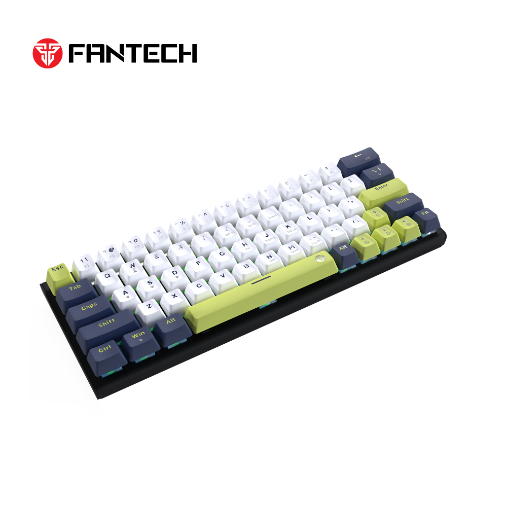Tastatura Mehanicka Gaming Fantech MK874V2 RGB Atom 63 Mori bela (Red switch)