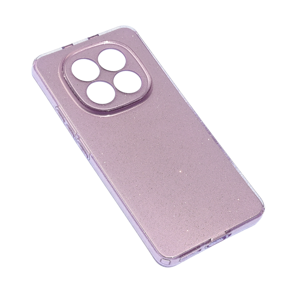 Torbica Sparkle Dust za Xiaomi Redmi Note 15 4G/5G svetlo ljubicasta