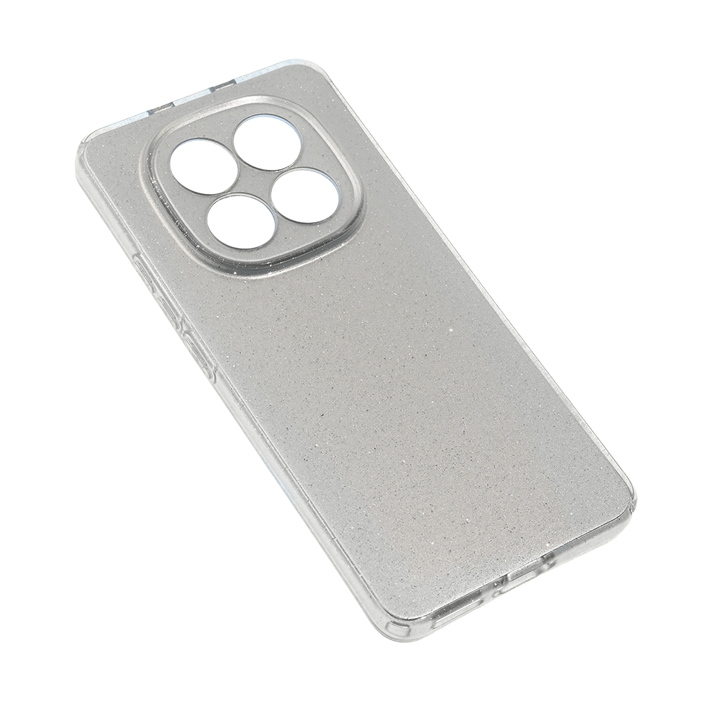 Torbica Sparkle Dust za Xiaomi Redmi Note 15 4G/5G srebrna