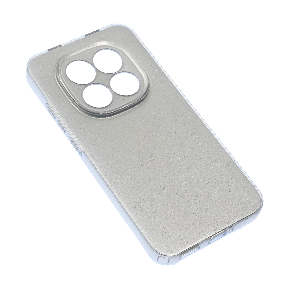 Torbica Sparkle Dust za Xiaomi Redmi Note 15 Pro 5G srebrna