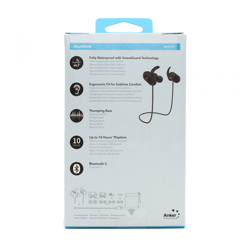 Bluetooth slusalice ANKER A30i crne