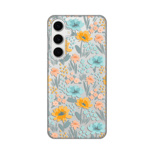 Torbica Silikonska Print Skin za Samsung S721B Galaxy S24 Fe Lovely Flowers
