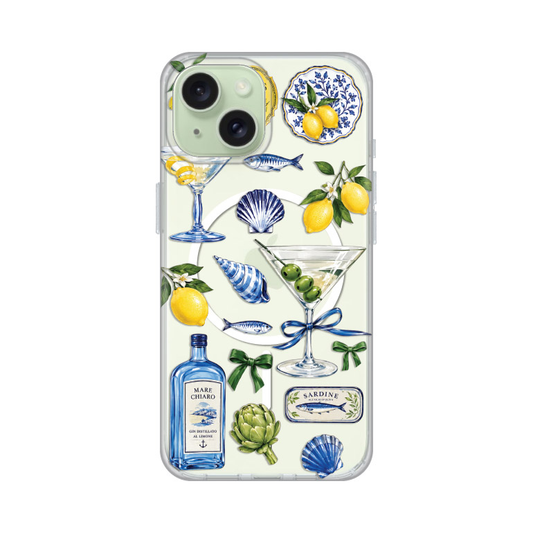 Torbica Print Magsafe za iPhone 15 6.1 Mediterranean Martini