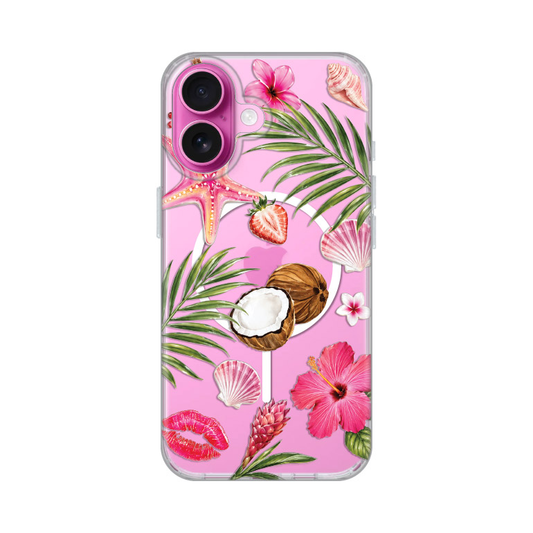 Torbica Print Magsafe za iPhone 16 6.1 Coconut Paradise