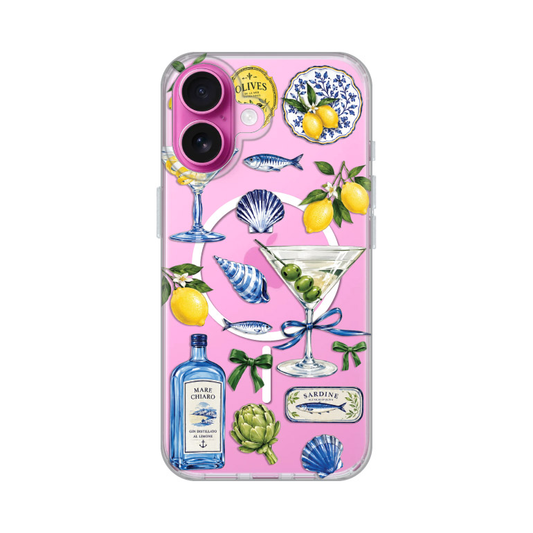 Torbica Print Magsafe za iPhone 16 6.1 Mediterranean Martini