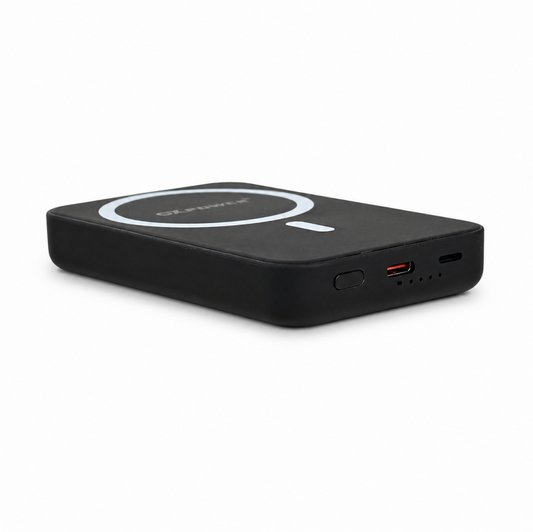 Power bank prenosiva baterija Magsafe Oxpower PD W5 5000mAh crna Print