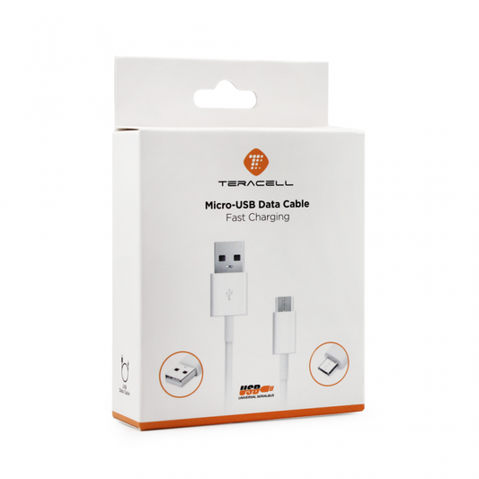 Data kabl Teracell Plus 2.4A micro USB crni 1.2m