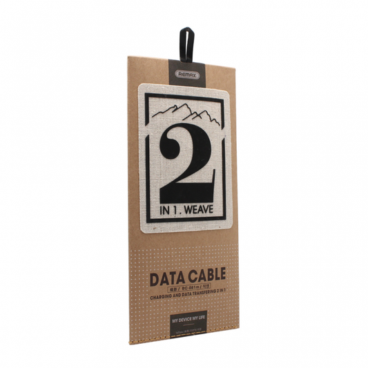 Data kabl REMAX Weave RC-081m micro USB braon 1m