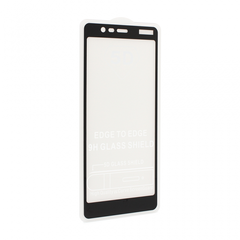 Zastitno Staklo Tempered glass 5D za Nokia 5.1 2018 crni